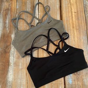 Strappy dri fit sports bra’s! Item is sold!